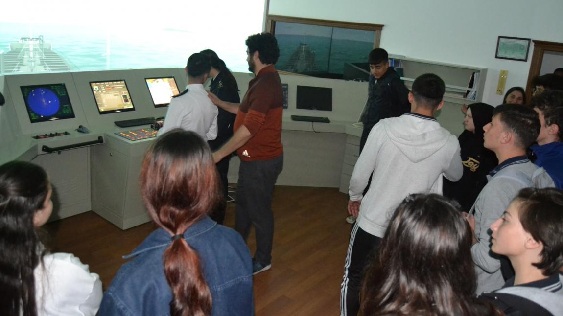 Öğerencilerimizin Turgut Kıran Denizcilik Fakültesi Ziyareti